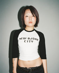 New Bjork City Raglan