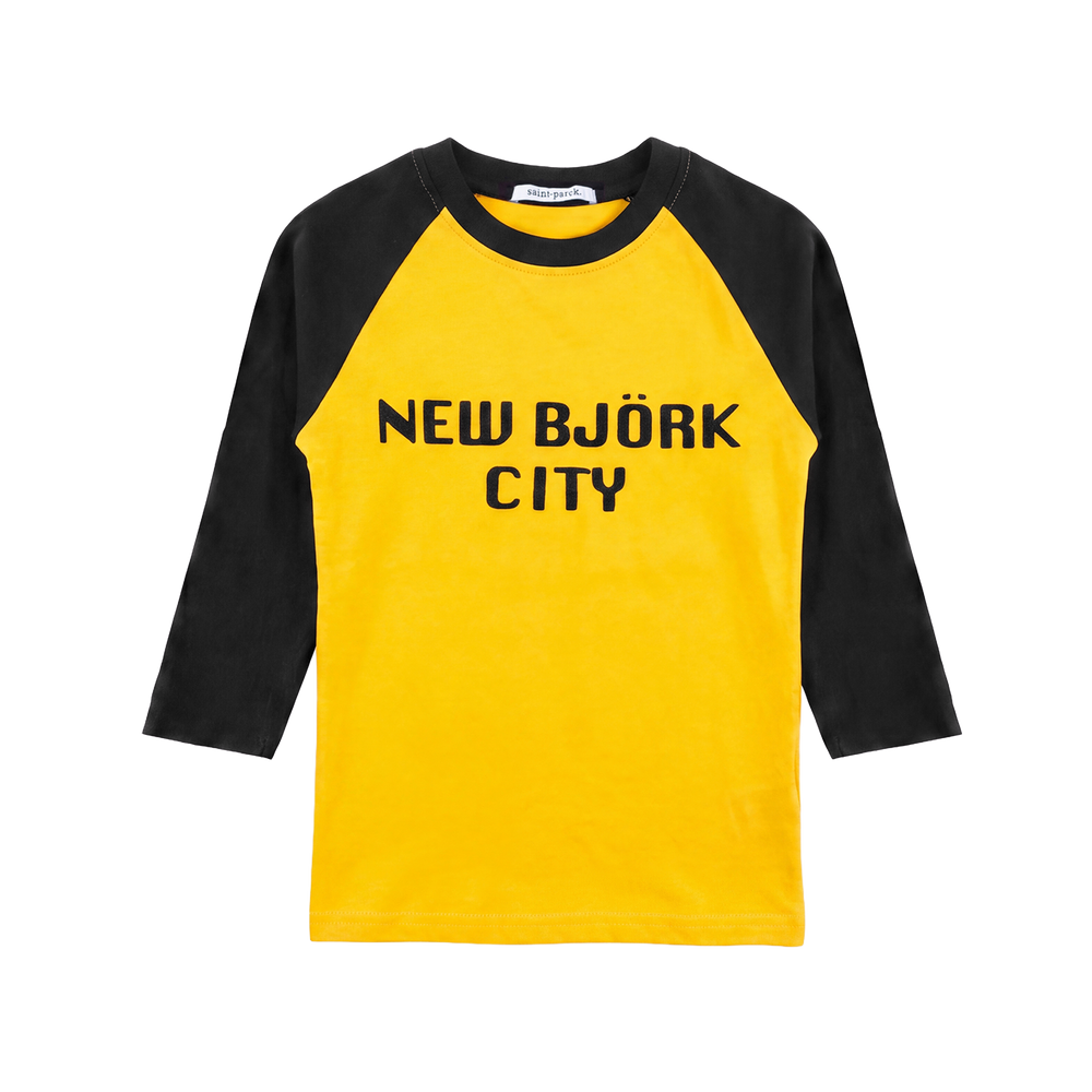 New Bjork City Raglan (Yellow)
