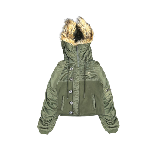 Cropped Rib N2B jacket