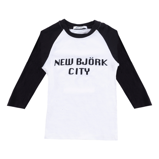 New Bjork City Raglan