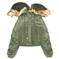 Cropped Rib N2B jacket