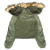 Cropped Rib N2B jacket