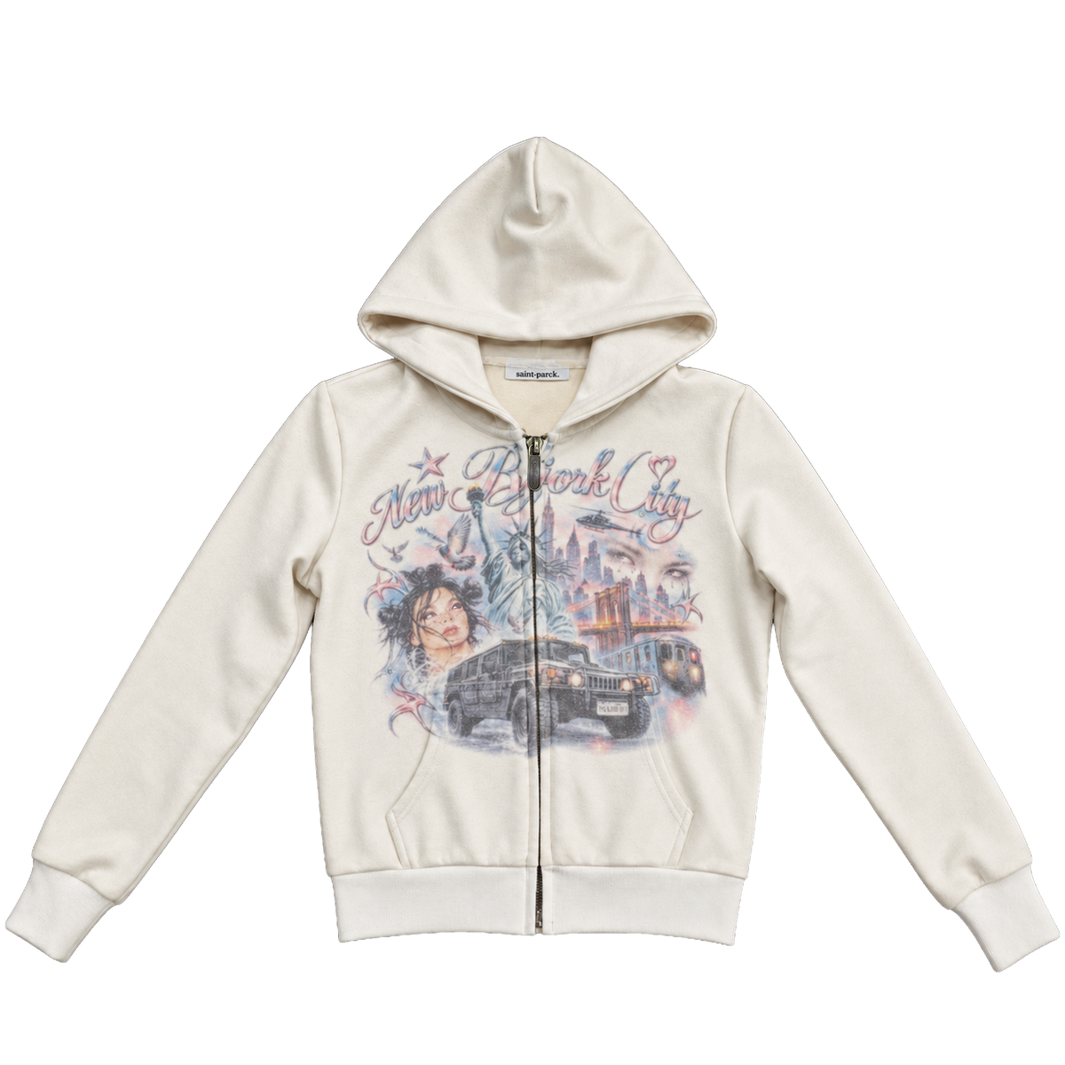 Welcome to NBC Rourke Hoodie (Cream)